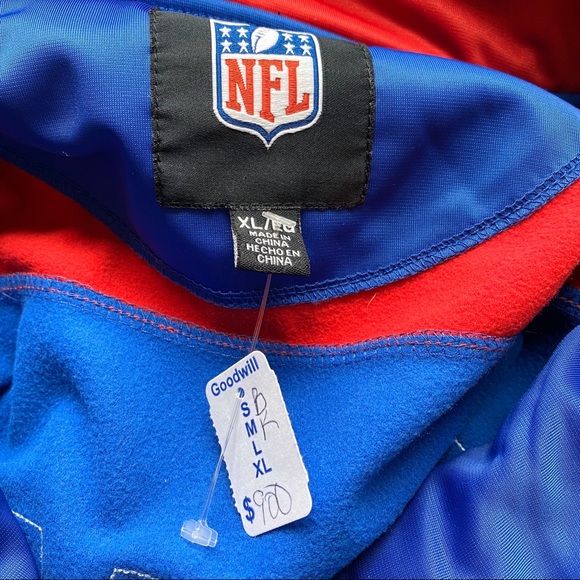 New York Giants NFL Football Jacket Full Zip Mens Size XL - Picture 7 of 7